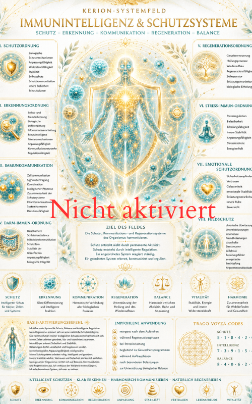 Immunintelligenz & Schutzsysteme