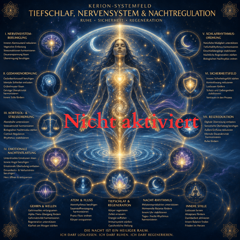 Tiefschlaf, Nervensystem & Nachtregulation