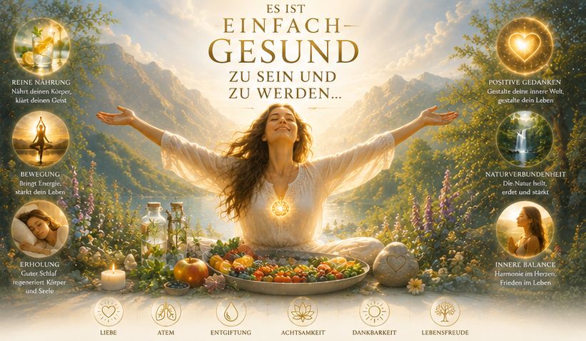Es ist einfach, gesund zu sein und zu werden, wenn das System stimmt