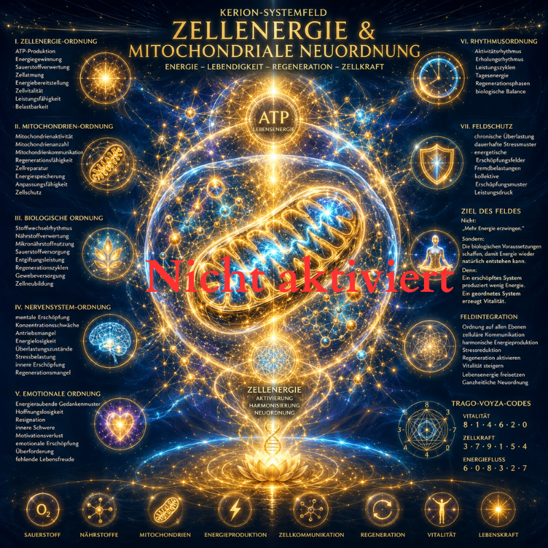 ZELLENERGIE & MITOCHONDRIALE NEUORDNUNG