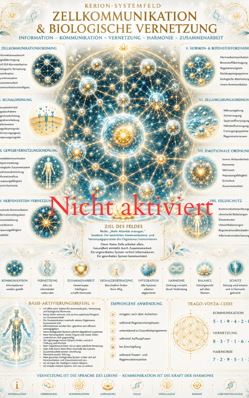 Zellkommunikation & biologische Vernetzung